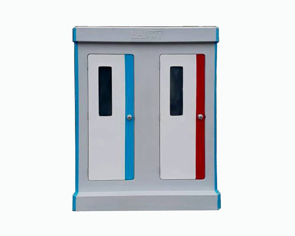 Nhà vệ sinh di động composite đôi H17.2D